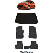 Peugeot 208 2013 Model 5d Premium Ekstra Havuzlu Paspas ve Bagaj Havuzu Set
