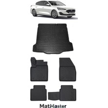 Ford Focus 2023 Model 5d Premium Ekstra Havuzlu Paspas ve Bagaj Havuzu Set