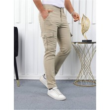 Erkek Körüklü Jogger Paça Lastiksiz Pantolon