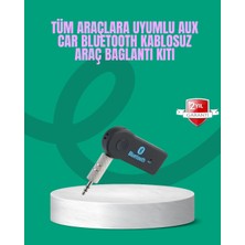 Sepetim Taşınabilir Bluetooth Aux Araç Müzik ve Konuşma Kiti
