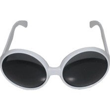 80 Li Yıllar Beyaz Renk Nostalji Yeşilçam Parti Gözlüğü