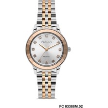 Ferrucci FC03388M.2 Rose Gold Gri 30 mm Kadın Kol Saati