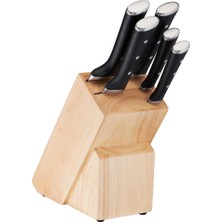 Tefal Ice Force Bıçak Seti - (5 Bıçak & Ahşap Stand)