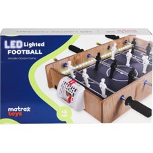 Bfs  406 Ahşap Ledli Masa Maçı Oyunu -Akçiçek Oyuncak