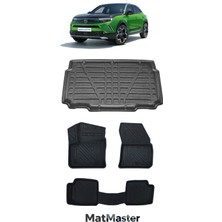 Opel Mokka 2024 Model 5d Premium Ekstra Havuzlu Paspas ve Bagaj Havuzu Set
