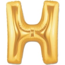 Altın Sarısı Folyo Harf Balon 1 Metre