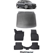 Skoda Scala 2020 Model 5d Premium Ekstra Havuzlu Paspas ve Bagaj Havuzu Set