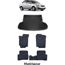 Hyundai Accent Era 2008 Model 5d Premium Ekstra Havuzlu Paspas ve Bagaj Havuzu Set