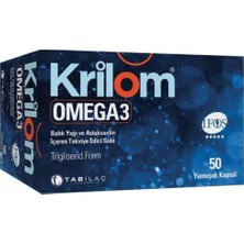 Krilom Omega-3 50 Yumuşak Kapsül