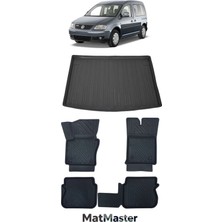 Volkswagen Caddy 2005 Model 5d Premium Ekstra Havuzlu Paspas ve Bagaj Havuzu Set