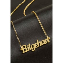 Sepetim Bilgehan Isimli Kolye -Sarı