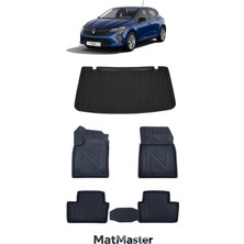 Renault Clio 5 2020 Model 5d Premium Ekstra Havuzlu Paspas ve Bagaj Havuzu Set