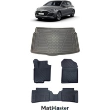 Hyundai I20 2020 Model 5d Premium Ekstra Havuzlu Paspas ve Bagaj Havuzu Set
