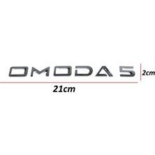 Chery Yazı Omoda 5 22-24 Arka (Omoda 5 Yazısı)