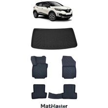 Renault Captur 2013 Model 5d Premium Ekstra Havuzlu Paspas ve Bagaj Havuzu Set