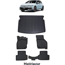 Volkswagen Golf 8 2026 Model 5d Premium Ekstra Havuzlu Paspas ve Bagaj Havuzu Set