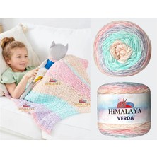 Verda Renkli Akrilik Örgü Ipi