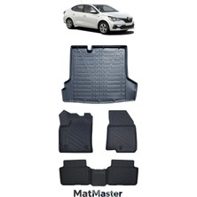 Renault Taliant 2021 Model 5d Premium Ekstra Havuzlu Paspas ve Bagaj Havuzu Set