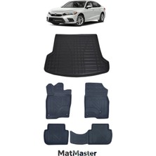 Honda Civic Fe1 2024 Model 5d Premium Ekstra Havuzlu Paspas ve Bagaj Havuzu Set