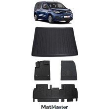 Toyota Proace City 2026 Model 5d Premium Ekstra Havuzlu Paspas ve Bagaj Havuzu Set