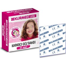Kurmed Optik Çocuk Göz Pedi Kız 20 Adet