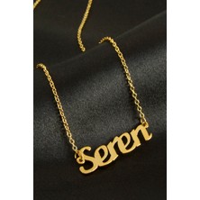 Sepetim Seren Isimli Kolye -Sarı