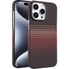 Adige Iphone 14 Pro Kılıf Karbon Dizayn Magsafe Kablosuz Şarj Özellikli + Ekran Koruyucu