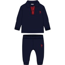 U.s. Polo Assn Erkek Bebek 2 Li Takım Lacivert