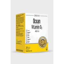 Ocean Vitamin D3 400 Iu Oral Sprey 20 ml