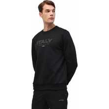 Lumberjack ML GALE 16ITL701 5PR Siyah Erkek Sweatshirt
