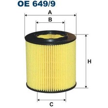 Fıltron OE649.9 - Yag Fıltresı Bmw N20 N52 N53 N54 E87 E82 F10 E60 E90 F30 E65 E92 F32 F34 F36 F22 E63 E64 F01 E84 E83 F15 Z4 E85 E89 F25 F26 E70 E71