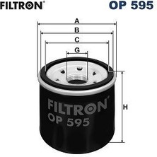 Fıltron OP595 - Yağ Filtresi Mgn Iıı-Fluence-Clıo Iıı-Iv-Lgn Iıı-Talısman-Latıtude 2.0 16V Mıcra 11 7701053054