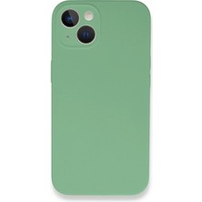 iPhone 13 Mini Kılıf Lansman Legant Silikon - Yeşil - BRF16213-1908