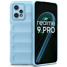 Realme 9 Pro 5g Kılıf Optimum Silikon - Sky Blue - BRF15178-9877
