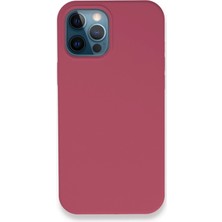 iPhone 12 Pro Kılıf Lansman Legant Silikon - Fuşya - BRF12144-2027