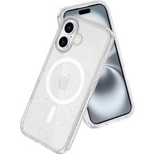 Apple iPhone 16 Star Magsafe Kapak - Şeffaf - BRF13100-7515