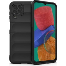 Samsung Galaxy M33 Kılıf Optimum Silikon - Siyah - BRF14182-8845