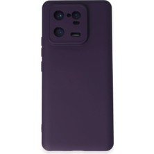 Xiaomi Mi 13 Pro Kılıf Nano Içi Kadife Silikon - Mor - BRF18767-8457