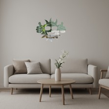 Gözlük ve Başparmak Hareketli Güneş  Dekoratif Aynalı Tablo - BRF17586-4787