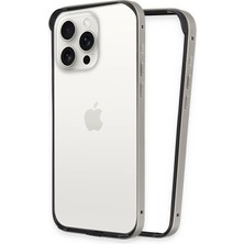 iPhone 15 Pro Land Bumper Koruma Kapak - Titan Gri - BRF16220-5801