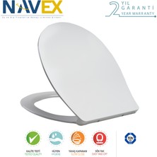 Navex Elagance Slim Yavaş Yapanan Klozet Kapağı