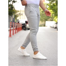 Erkek Dar Kalıp Lastikli Paça Jogger Pantolon
