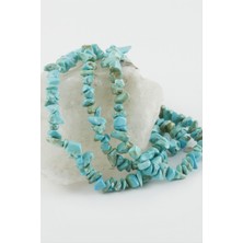 Sepetim Kırık Turkuaz Doğal Taş 240 Adet-Turkuaz