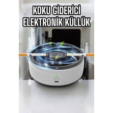 Sepetim Küllük Duman Giderici Temizlenebilir Elektronik Pilli