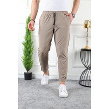 Erkek Double Paça Spor Likra Jogger