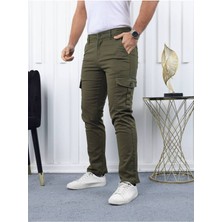 Erkek Körüklü Jogger Paça Lastiksiz Pantolon