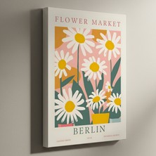 Berlin Çiçek Pazarı Botanik Illüstrasyon Tablosu