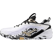 Wave Stealth Neo 2 Erkek Hentbol Ayakkabısı Beyaz / Desenli