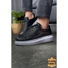 Deridün Yıldız Shoes MN257 - Dbt Estrella Deri Erkek Ayakkabı Sıyah