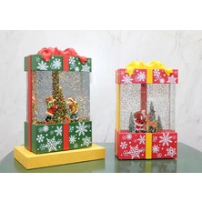 Yılbaşı Temalı Işıklı Müzikli Kar Küresi ALK3188